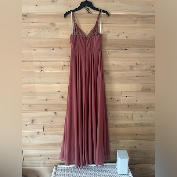 Lulus All About Love Rusty Rose Maxi Dress - Picture 7 of 8